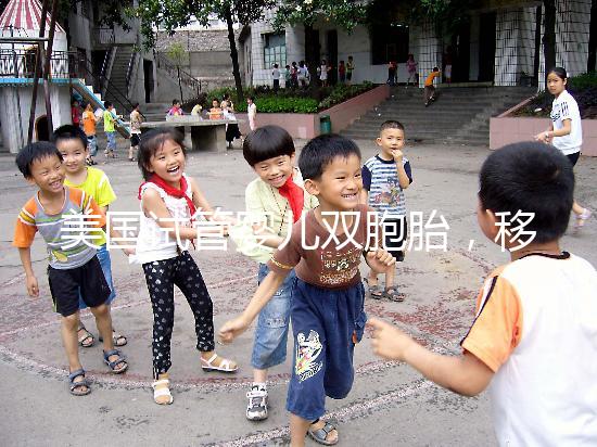 美國試管嬰兒雙胞胎，移植幾顆胚胎把握最大？有多大？