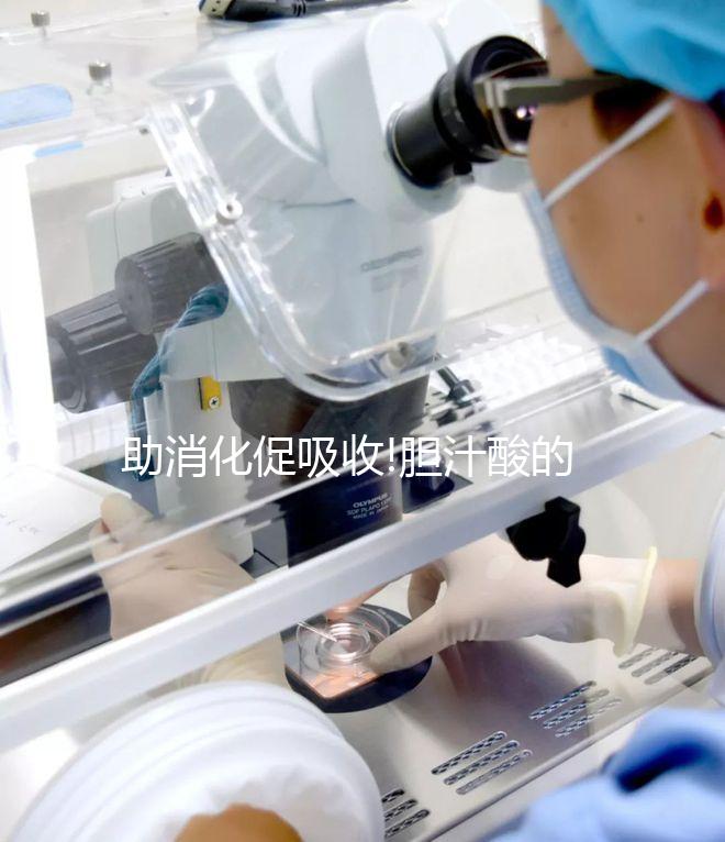 助消化促吸收!膽汁酸的功能和作用其實還有這些