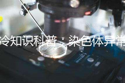 冷知識(shí)科普:染色體異常做試管成功率各國有差異