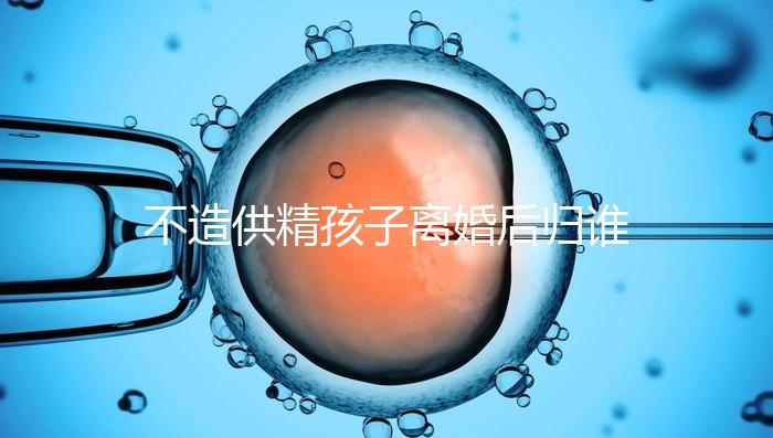 不造供精孩子離婚后歸誰，撫養權爭奪戰法院一般這么判