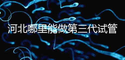 河北哪里能做第三代試管嬰兒？遵化有醫(yī)院能做試管嗎？
