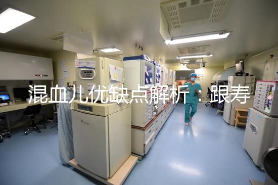 混血兒優缺點解析:跟壽命短真的沒關系