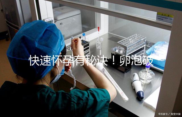 快速懷孕有秘訣！卵泡破裂后多久同房是關鍵