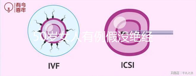 50歲女人有例假沒絕經還有懷孕的希望嗎？