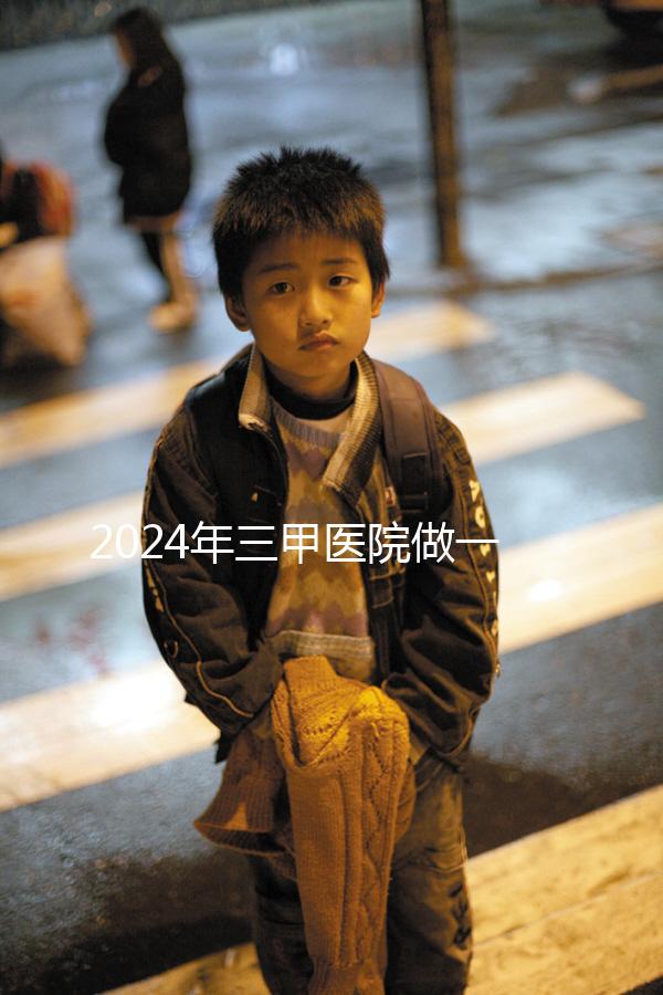 2024年三甲醫院做一次試管嬰兒需要多少錢？